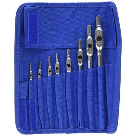 Bondhus Pivot Head Standard Wrench Set Chrome (8-Piece) 00017